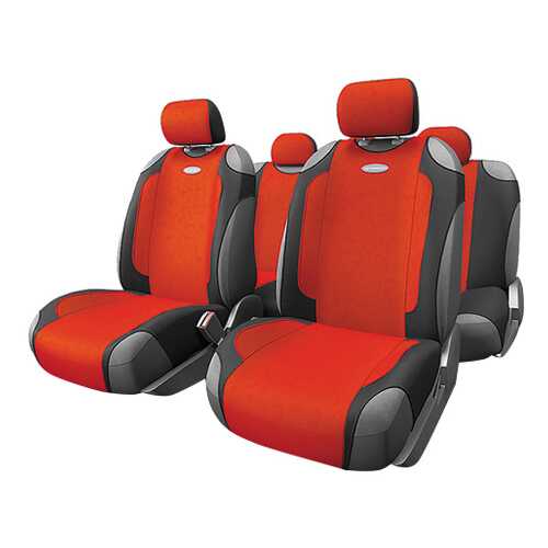 Комплект чехлов-маек Autoprofi Generation GEN-805T BK/RD в Башнефть