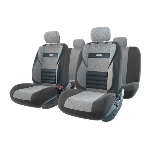 Комплект чехлов на сиденья Autoprofi Comfort Combo CMB-1105 BK/D.GY (M) в Башнефть