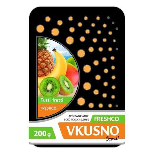 Ароматизатор под сиденье гелевый (тутти-фрутти) 200г Vkusno FRESHCO в Башнефть