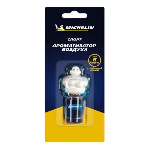Ароматизатор воздуха MICHELIN Бибендум, подвесной, жидкостный, 5 мл. спорт, 87879 в Башнефть