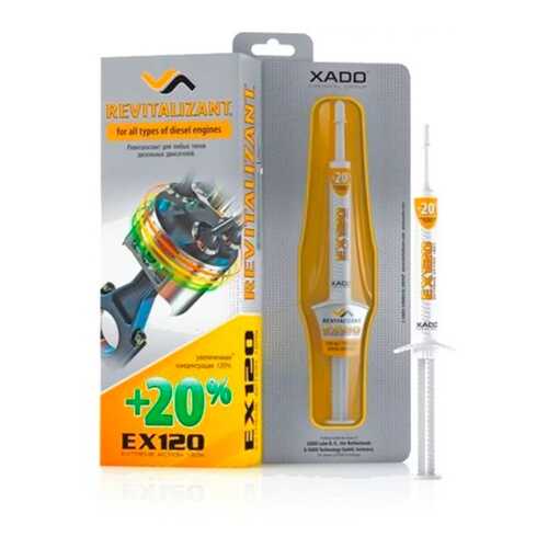 Присадка для дизельного двигателя XADO Revitalizant EX120, шприц 8 мл в Башнефть