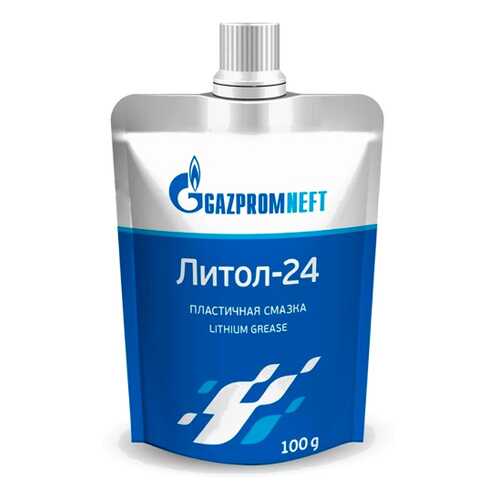 Смазка Gazpromneft литол-24 антифрикционная 100 гр дой-пак 2389906978 в Башнефть