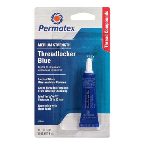 Средство для фиксации винтов Permatex Medium Strenge Threadlocker 6мл 24200 в Башнефть