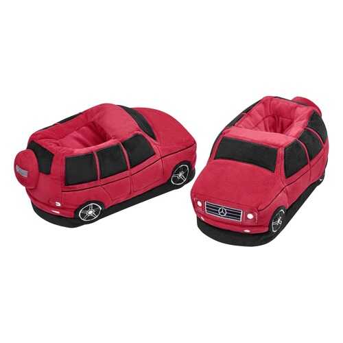 Плюшевые тапочки Mercedes-Benz Plush Slippers, Red, артикул B66953257 в Башнефть