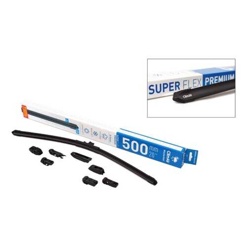 Щетка стеклоочистителя adapter Kit ClimAir SUPER FLEX PREMIUM 20 (500mm), 7 переходников в Башнефть