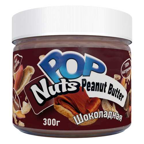Арахисовая паста POP Nuts Peanut Butter Шоколадная, 300 г в Башнефть