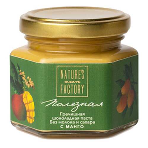 Паста гречишная шоколадная с манго Natures own Factory 120 г в Башнефть