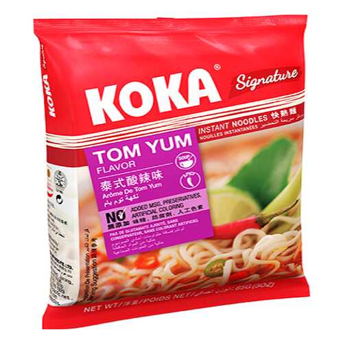 Лапша сингапурская Koka со вкусом том ям 85 г в Башнефть