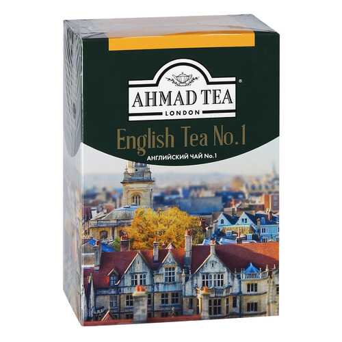 Чай Ahmad Tea английский №1 черный байховый листовой с ароматом бергамота 200 г в Башнефть