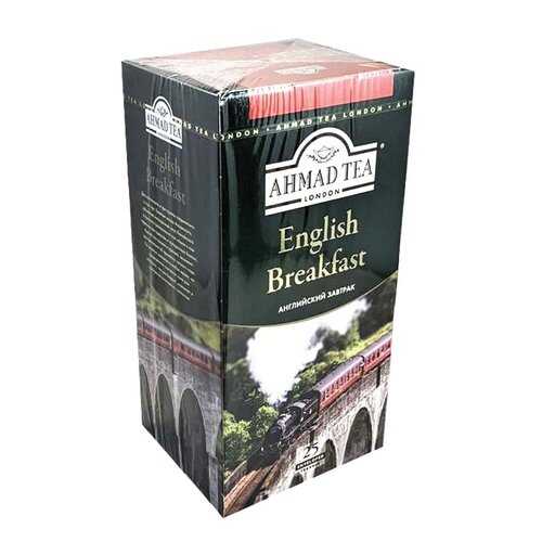 Чай Ahmad Tea английский завтрак черный 25 пакетиков 50 г в Башнефть