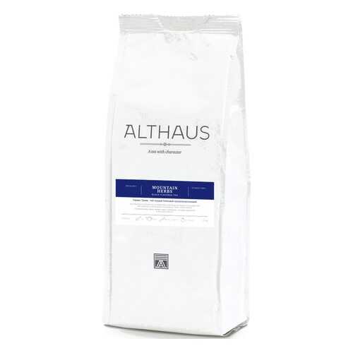 Чай Althaus Mountain Herbs, черный листовой с добавками, 250 гр в Башнефть