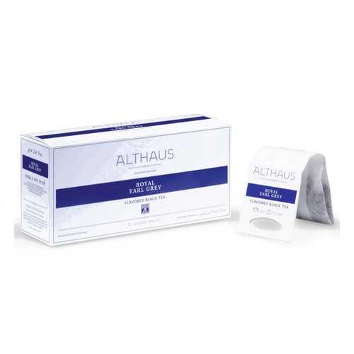 Чай Althaus Royal Earl Grey, чёрный с добавками, 20 пакетиков в Башнефть