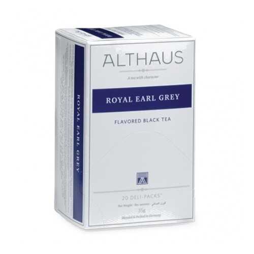 Чай Althaus Royal Earl Grey Deli Pack 20*1.75 г в Башнефть