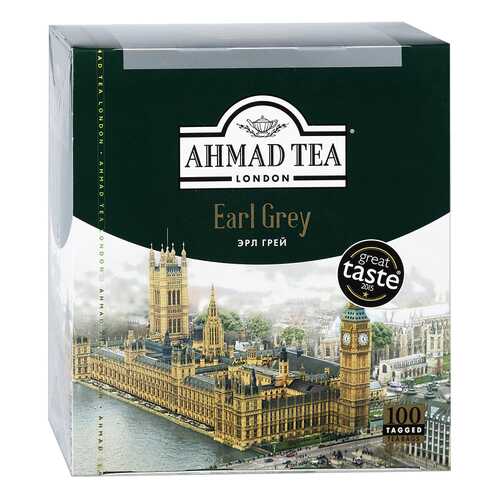 Чай Чайный лист Ahmad Tea earl grey черный 100 пакетиков в Башнефть