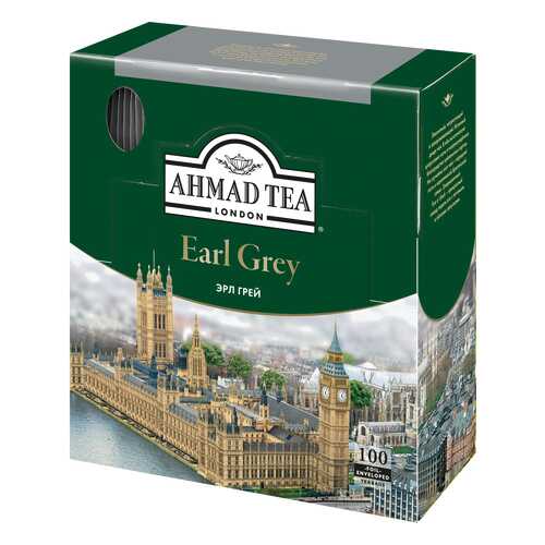 Чай черный Ahmad Tea earl grey 100 пакетиков в Башнефть