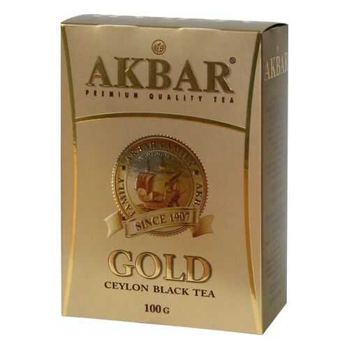 Чай черный Akbar gold 100 г в Башнефть