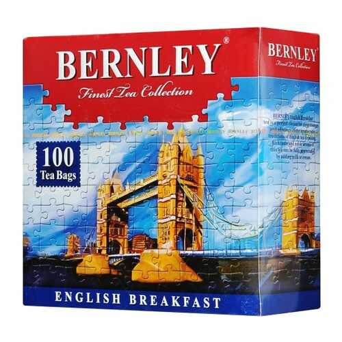 Чай черный Bernley english breakfast 100 пакетиков в Башнефть