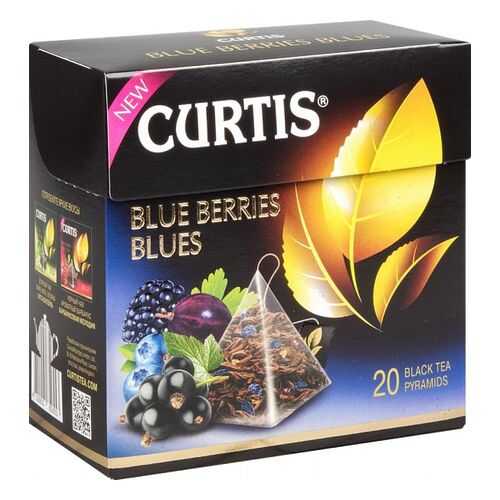 Чай черный Curtis blue berries blues 20 пакетиков в Башнефть