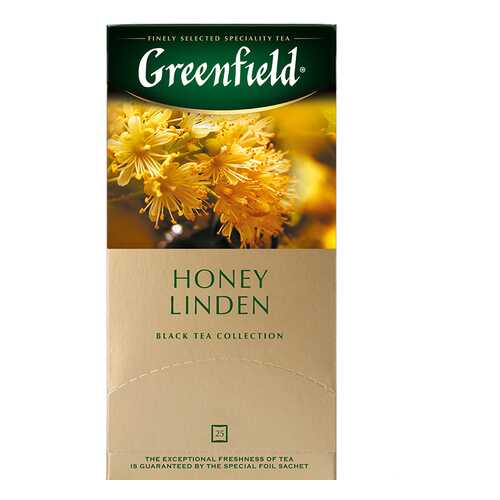 Чай черный Greenfield Honey Linden 25 пакетиков в Башнефть