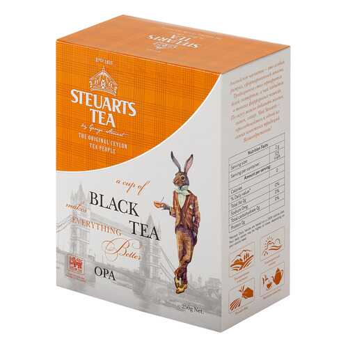 Чай черный листовой Steuarts black tea OPA 250 г в Башнефть