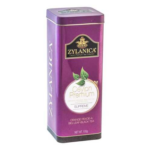 Чай черный листовой Zylanica batik design supreme 100 г в Башнефть
