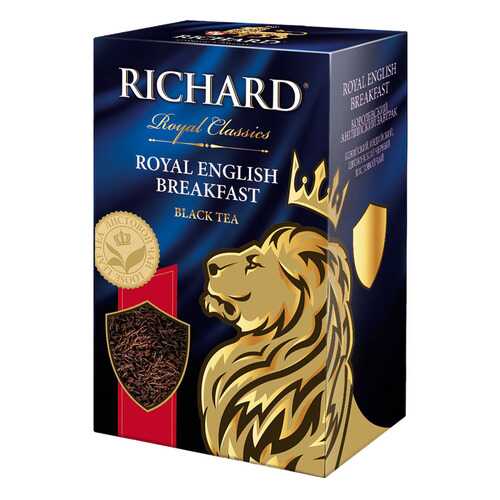 Чай черный Richard royal english breakfast листовой 90 г в Башнефть
