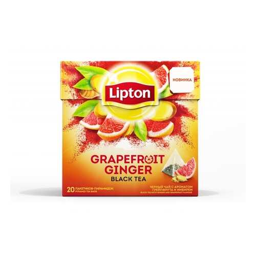 Чай черный в пирамидках Lipton Grapefruit Ginger 20*1.6 г в Башнефть