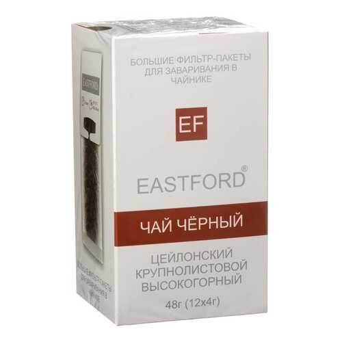 Чай Eastford Чай черный, черный листовой, 12 пакетиков в Башнефть