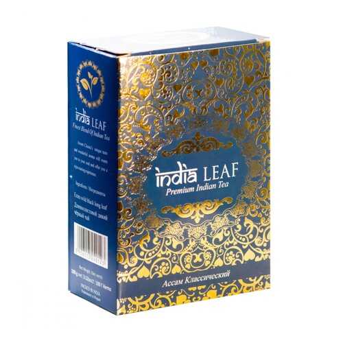 Чай India leaf Ассам классический, черный среднелистовой, 100 гр в Башнефть