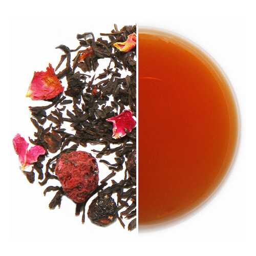Чай Tea.ru Sweet Raspberries черный листовой c добавками 75 г в Башнефть