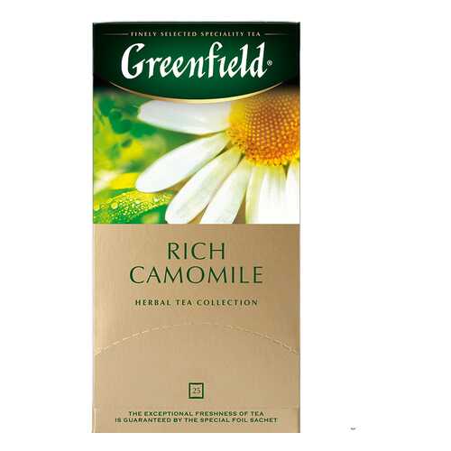 Чай травяной Greenfield Rich Camomile 25 пакетиков в Башнефть