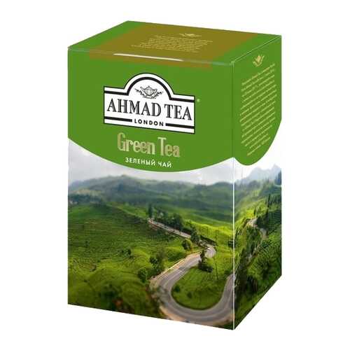 Чай зеленый Ahmad Tea листовой 100 г в Башнефть