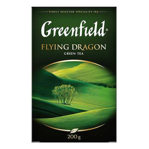 Чай зеленый листовой Greenfield Flying Dragon 200 г в Башнефть