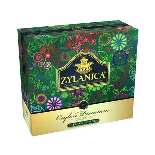 Чай Zylanica Ceylon Premium зеленый 100 пакетиков в Башнефть