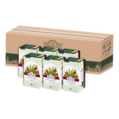 Травяной чай Ahmad Tea с корицей Мэджик ройбуш в пакетиках 20х1,5г - 6 штук в Башнефть