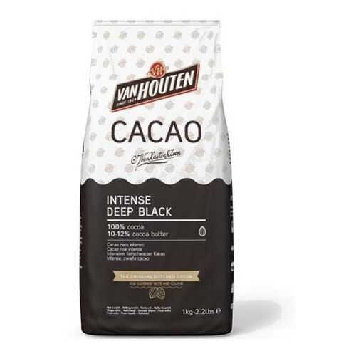 Какао порошок Van Houten 100% Intence deep black 1 кг в Башнефть