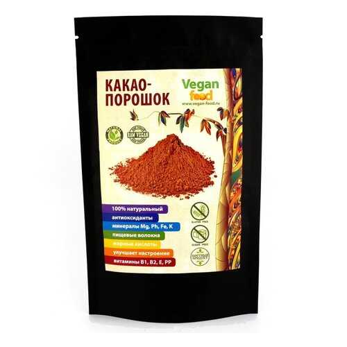 Какао-порошок Vegan Food натуральный 100 г в Башнефть