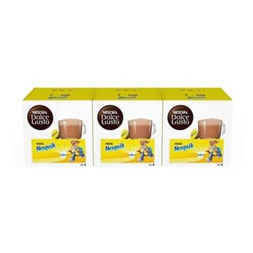 Смесь сухая Nescafe Dolce Gusto Nesquik 3 штуки по 256 г в Башнефть