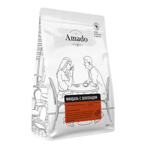 Кофе Amado Миндаль-шоколад, ароматизированный в зернах, 200 гр в Башнефть