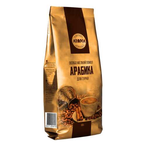 Кофе Aroma Арабика для турки, молотый, 100 гр в Башнефть