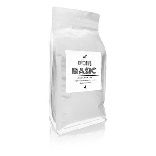 Кофе Black coffee beans Basic эспрессо-смесь 70% арабики и 30% робусты 1000 г в Башнефть