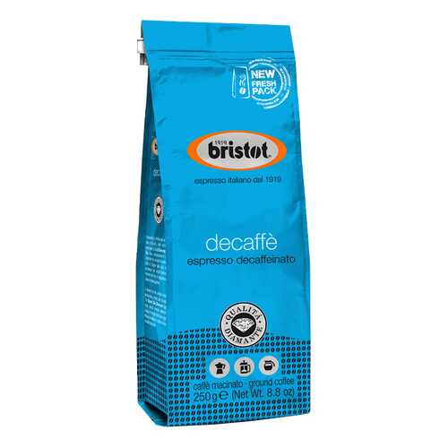 Кофе Bristot Decaffeinato молотый 250 г в Башнефть