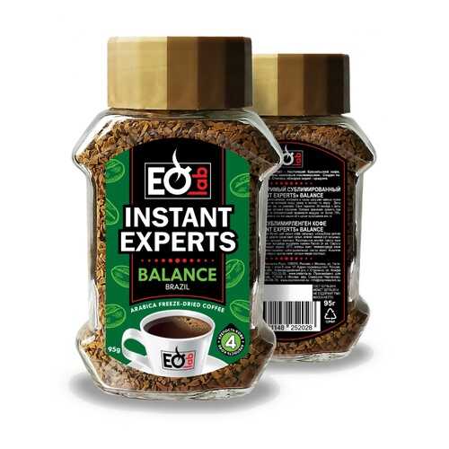 Кофе Espressolab Instant Experts Balance Brazil растворимый 95 г в Башнефть