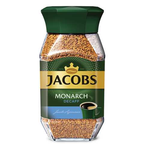 Кофе Jacobs monarch decaff натуральный растворимый сублимированный 95 г в Башнефть