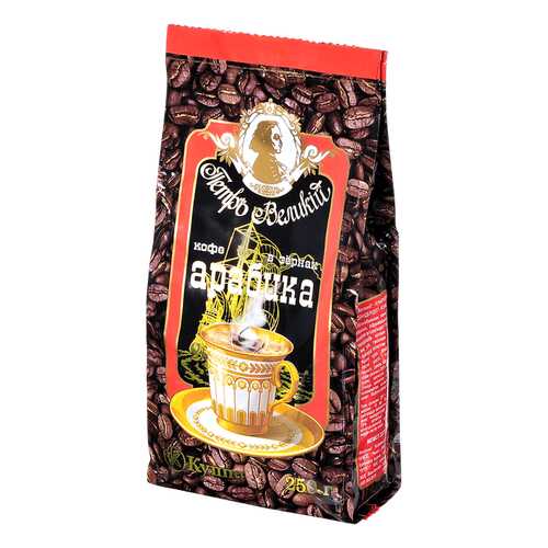 Кофе Куппо Петр Великий зерно 250 г в Башнефть