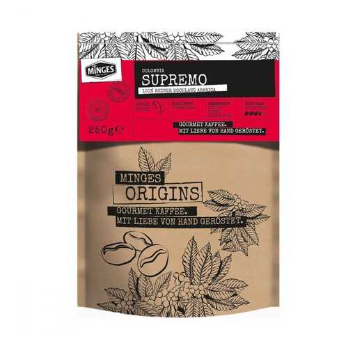 Кофе Minges Origins Colombia Supremo в зернах 250 г в Башнефть