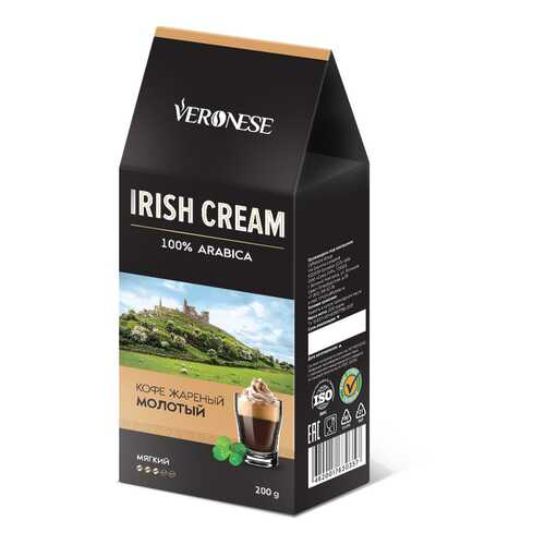 Кофе молотый ароматизированный Veronese Irish Cream 200 г в Башнефть