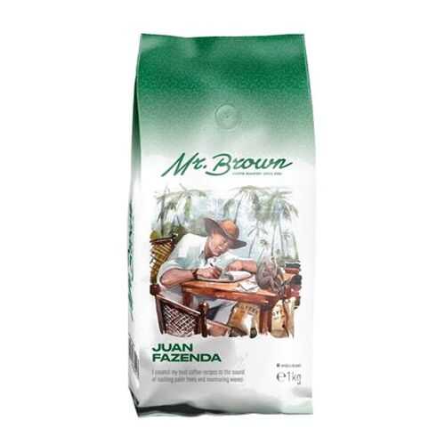 Кофе Mr.Brown Papa Juan Fazenda в зернах 1 кг в Башнефть