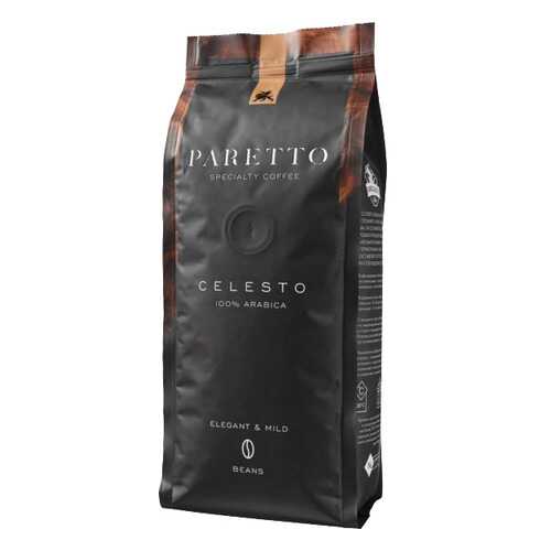 Кофе Paretto celesto натуральный свежеобжаренный в зернах 1 кг в Башнефть