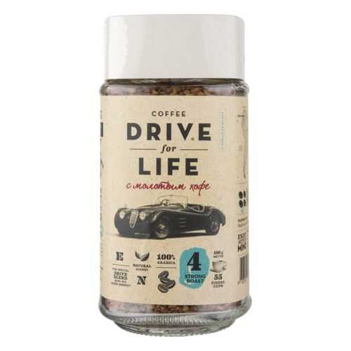 Кофе растворимый Drive for Life strong roast с молотым 100 г в Башнефть